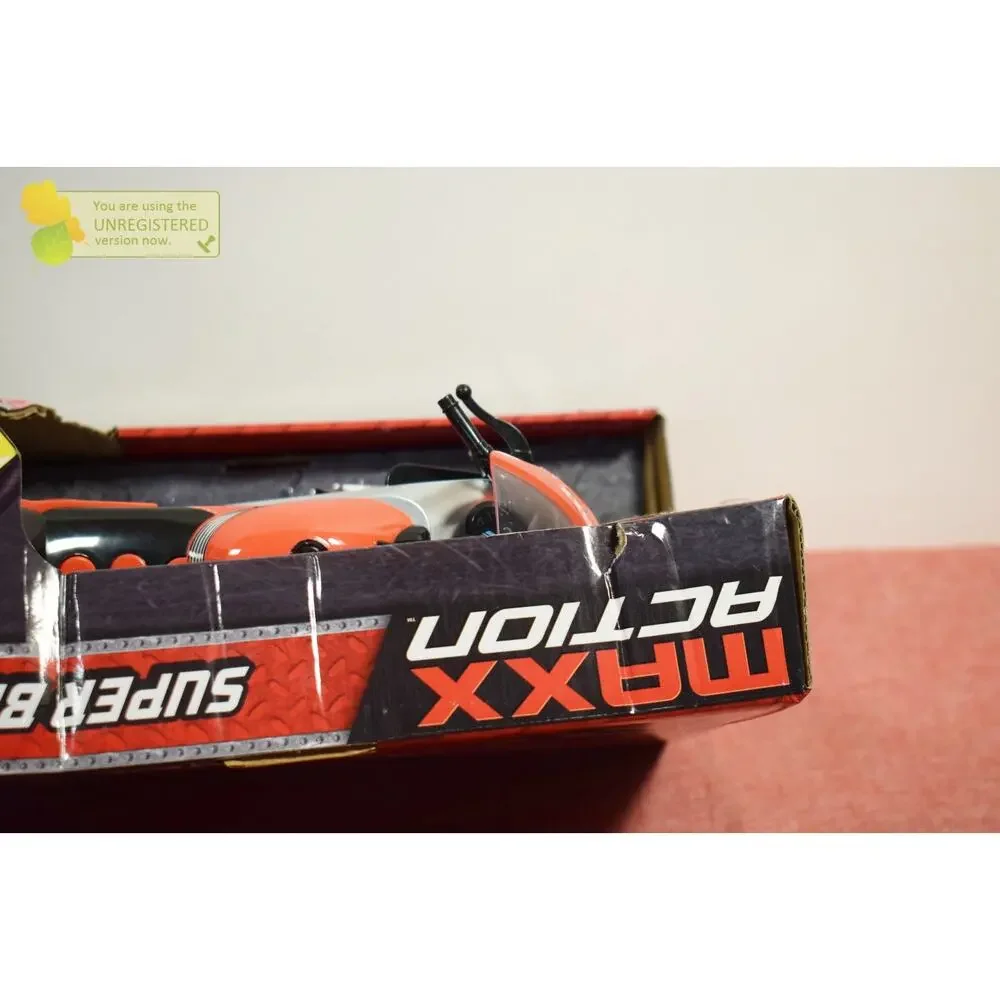 Maxx Action Super Bike with Wheelie Feature